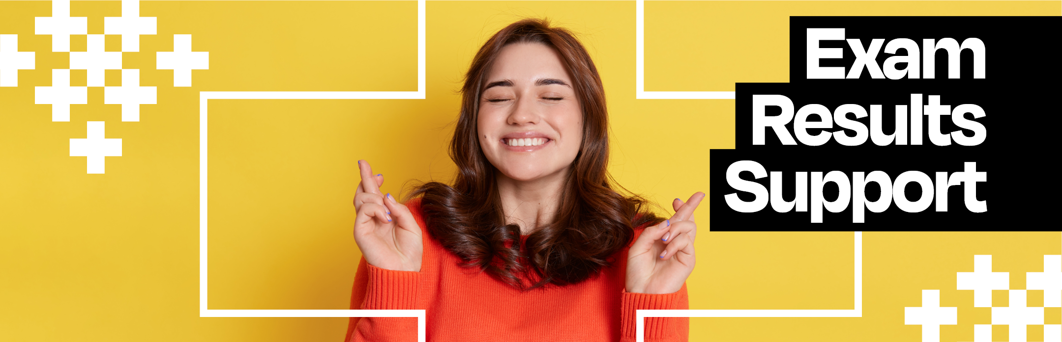Student fingers crossed for exam results week