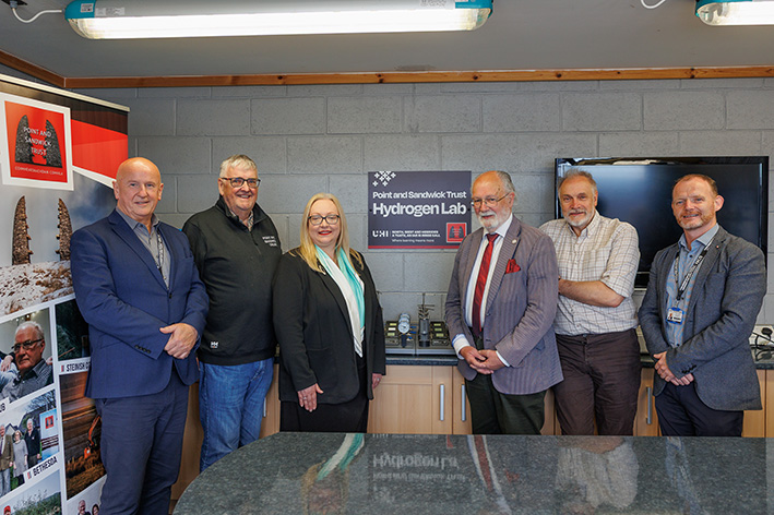 Point and Sandwick Trust grant helps make Stornoway campus a leader in Scotland for hydrogen training and education Point and Sandwick Trust grant helps make Stornoway campus a leader in Scotland for hydrogen training and education