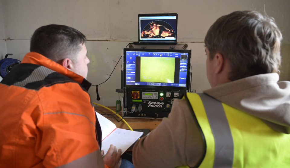 ROV Course Students