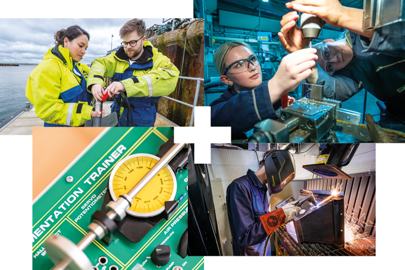 Collage of energy and engineering disciplines